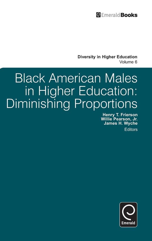 Black American Males in Higher Education als Buch (gebunden)