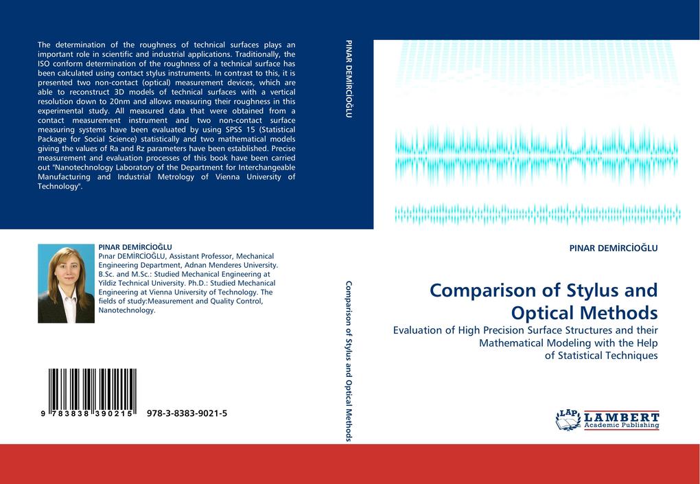 Comparison of Stylus and Optical Methods als Buch (kartoniert)