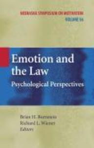 Produktbild: Emotion and the Law