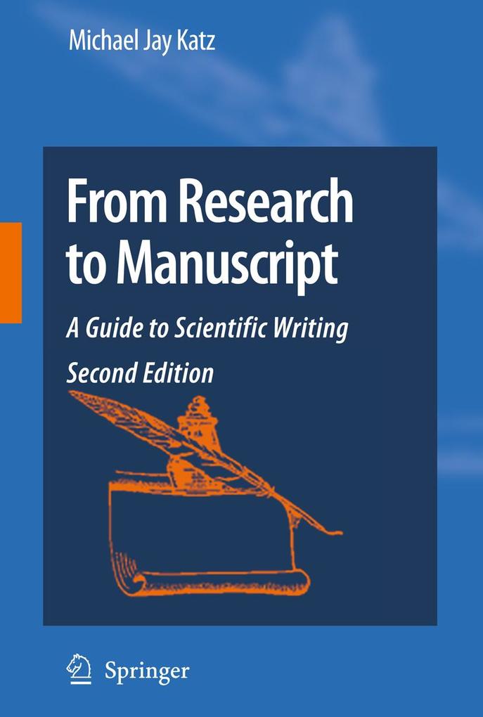 Produktbild: From Research to Manuscript | Michael Jay Katz