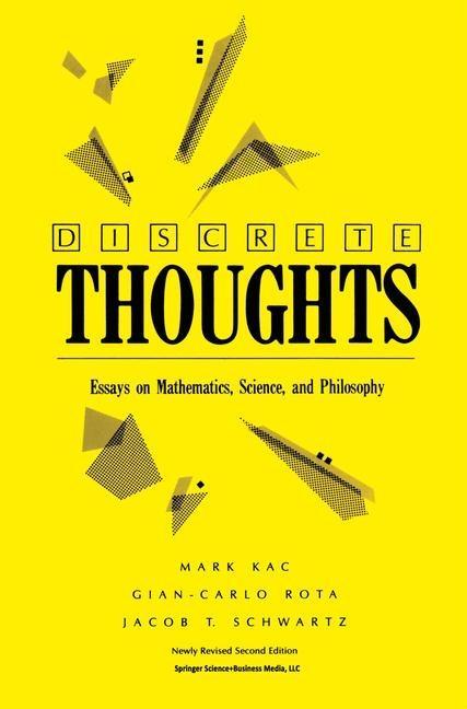 Discrete Thoughts als eBook pdf