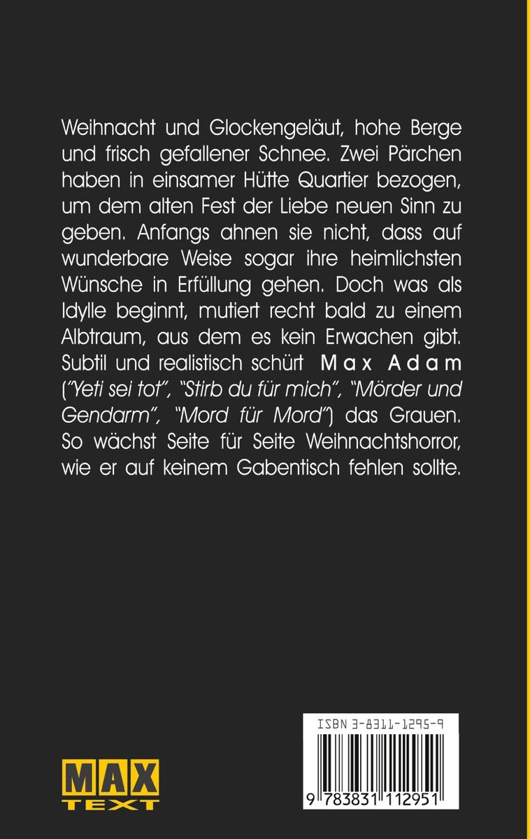 Weitere Ansicht: Die Weihnachtshütte | Max Adam