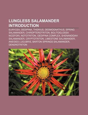 Lungless salamander Introduction als Taschenbuch