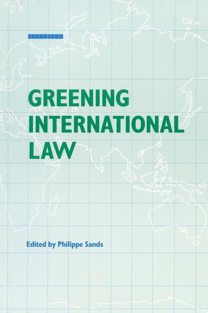 Produktbild: Greening International Law
