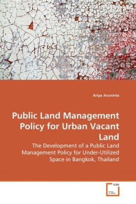 Public Land Management Policy for Urban Vacant Land als Buch (kartoniert)