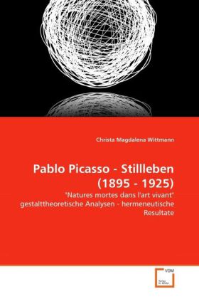 Pablo Picasso - Stillleben (1895 - 1925) als Buch (kartoniert)