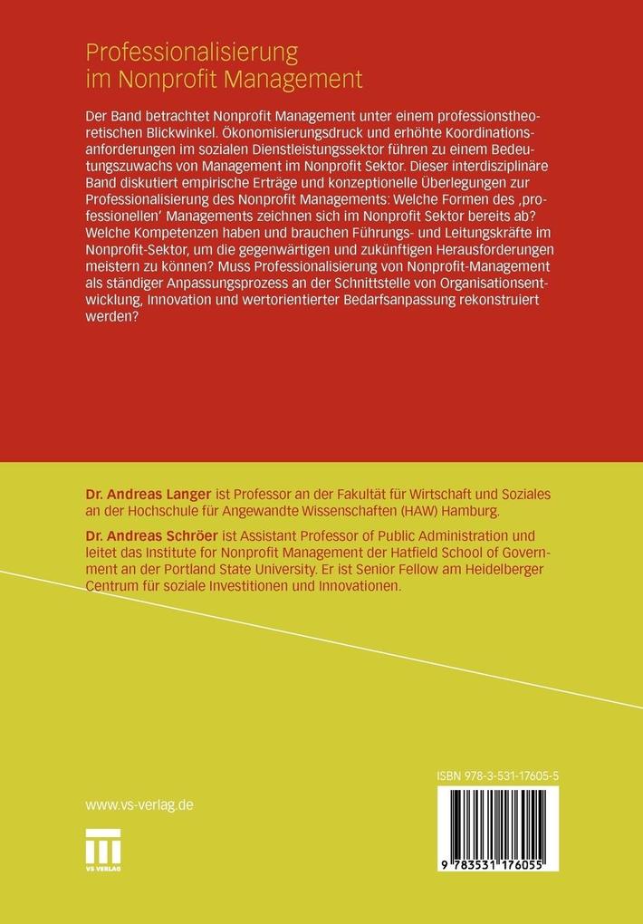 Weitere Ansicht: Professionalisierung im Nonprofit Management