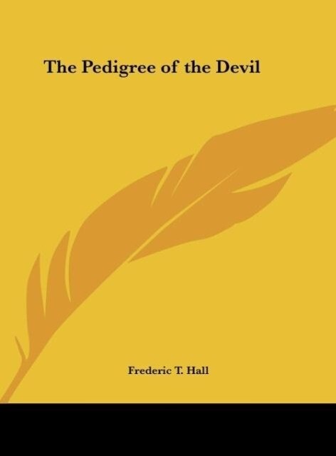 The Pedigree of the Devil als Buch (gebunden)