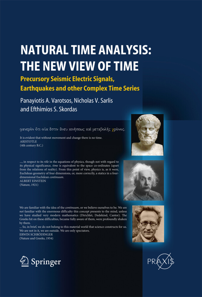 Produktbild: Natural Time Analysis: The New View of Time | Panayiotis Varotsos, Nicholas V. Sarlis, Efthimios S. Skordas