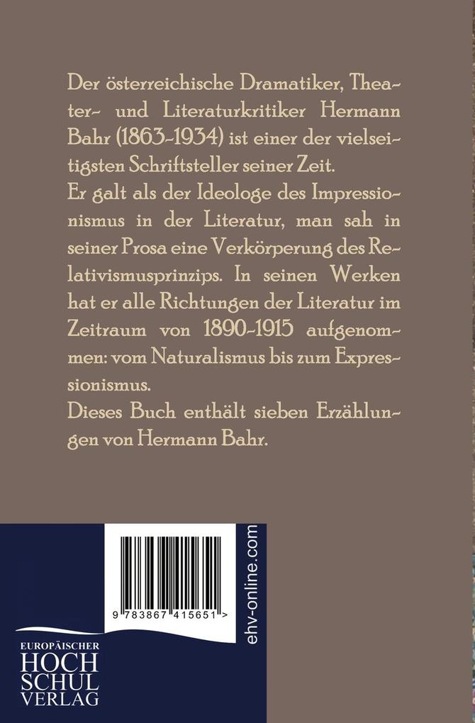 Weitere Ansicht: Leander | Hermann Bahr