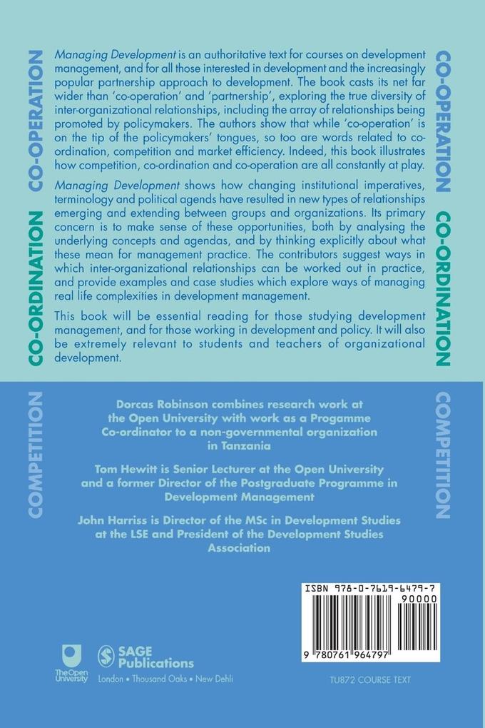 Weitere Ansicht: Managing Development