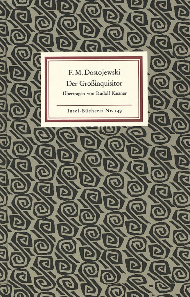 Produktbild: Der Großinquisitor | Fjodor Michailowitsch Dostojewski, Fjodor M. Dostojewskij