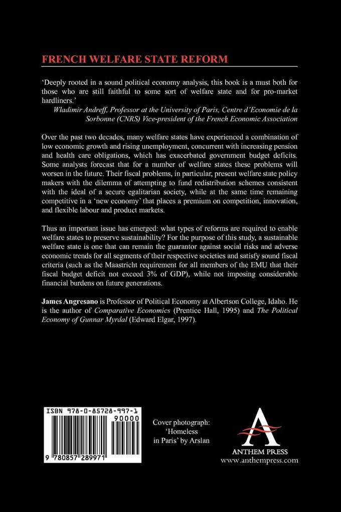 Weitere Ansicht: French Welfare State Reform | James Angresano