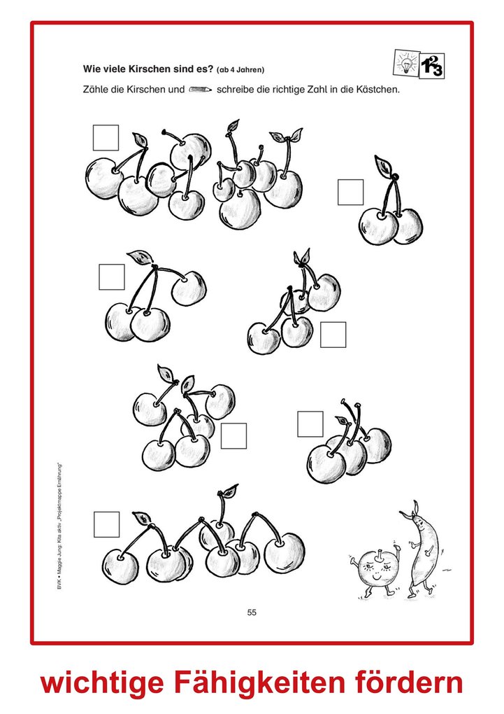 Weitere Ansicht: Kita Aktiv - Projektmappe Ernährung | Maggie Jung