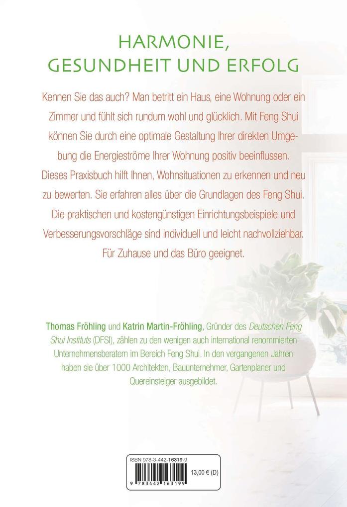 Weitere Ansicht: Wohnen mit Feng Shui | Thomas Fröhling, Katrin Martin, Katrin Martin-Fröhling