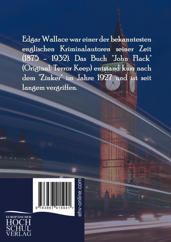 Weitere Ansicht: John Flack | Edgar Wallace