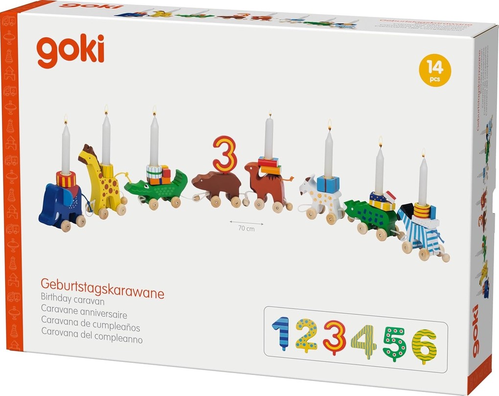 Weitere Ansicht: Geburtstagskarawane | goki