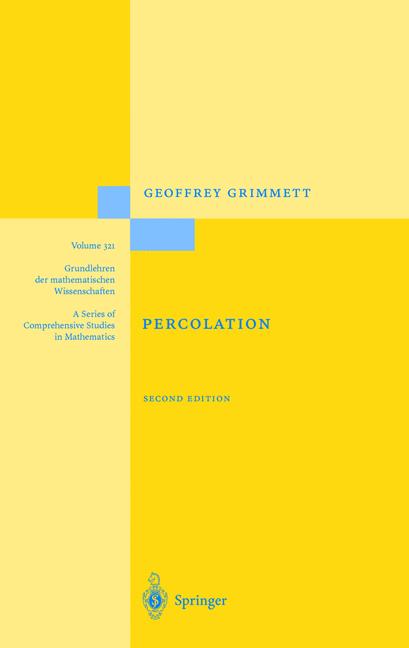 Weitere Ansicht: Percolation | Geoffrey R. Grimmett