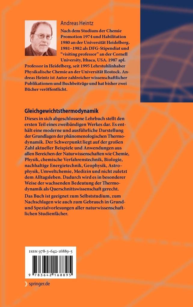 Weitere Ansicht: Gleichgewichtsthermodynamik | Andreas Heintz