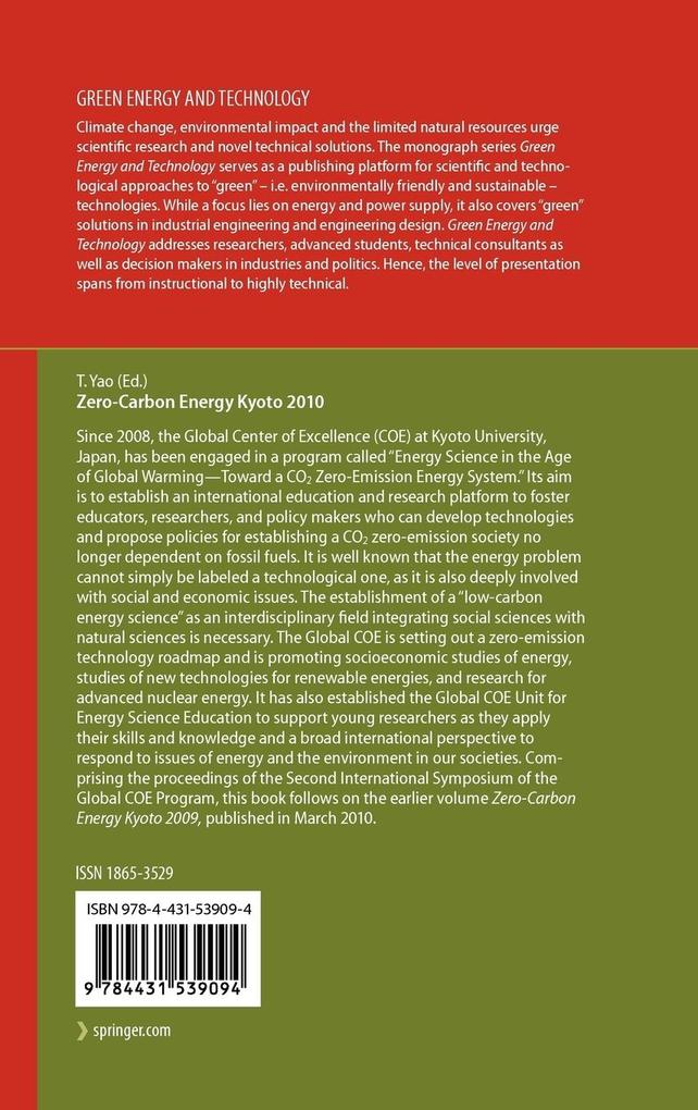 Weitere Ansicht: Zero-Carbon Energy Kyoto 2010