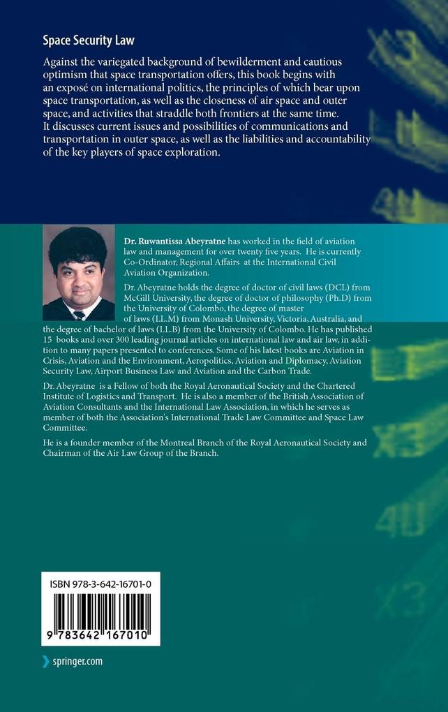 Weitere Ansicht: Space Security Law | Ruwantissa Abeyratne