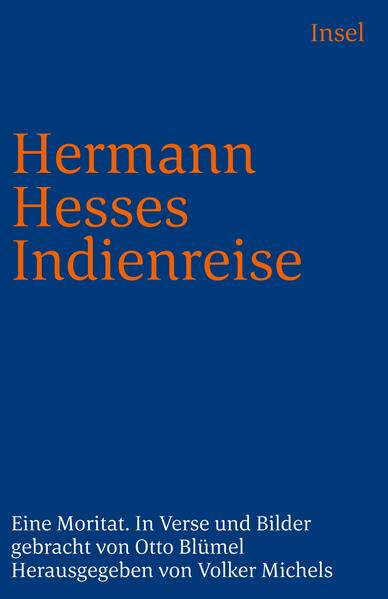 Produktbild: Hermann Hesses Indienreise. Großdruck | Otto Blümel