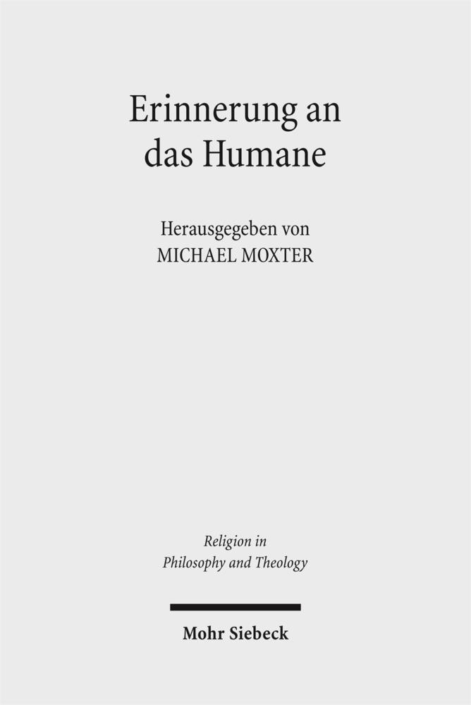 Produktbild: Erinnerung an das Humane