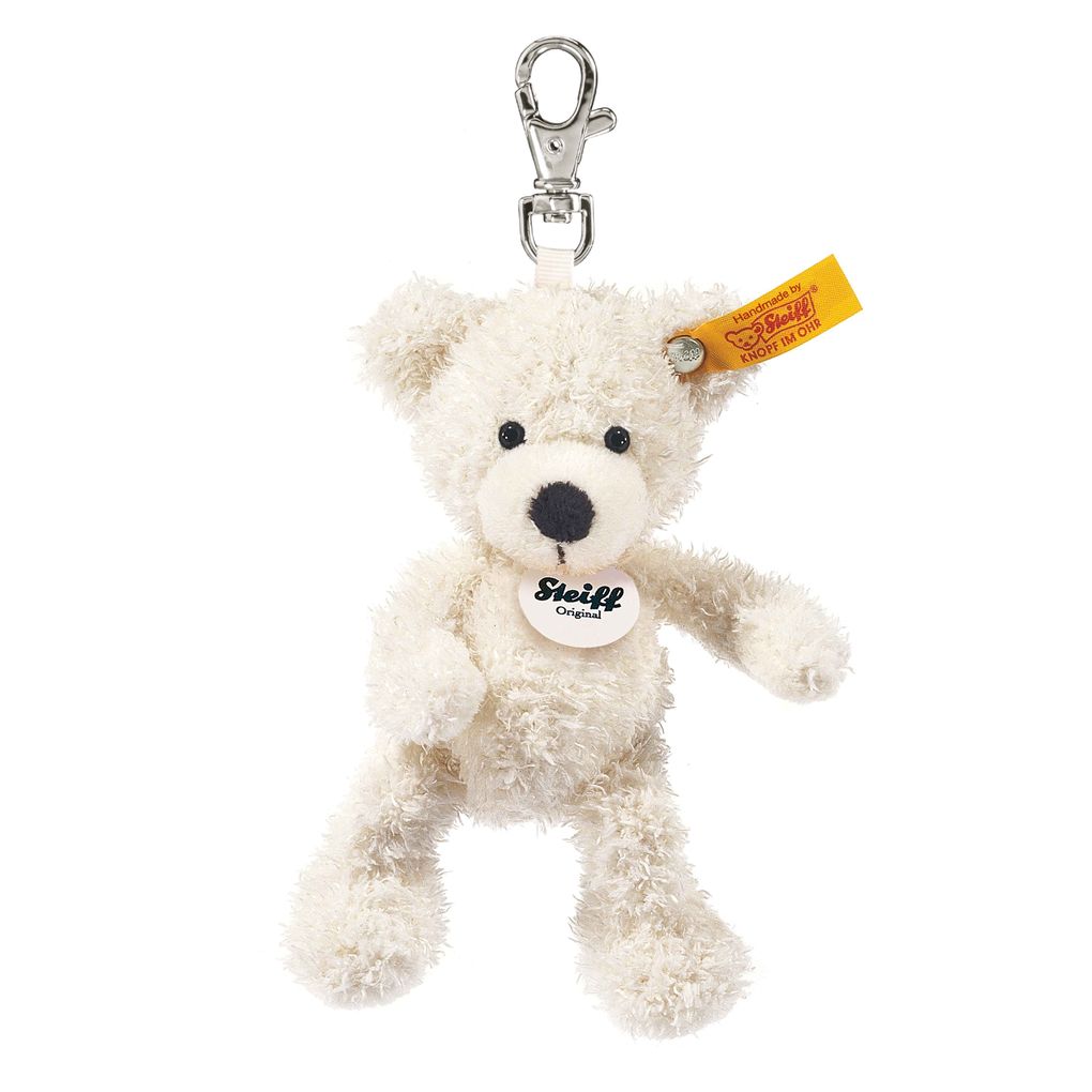 Produktbild: Steiff - Schlüsselanhänger Lotte Teddybär, weiß, 12cm