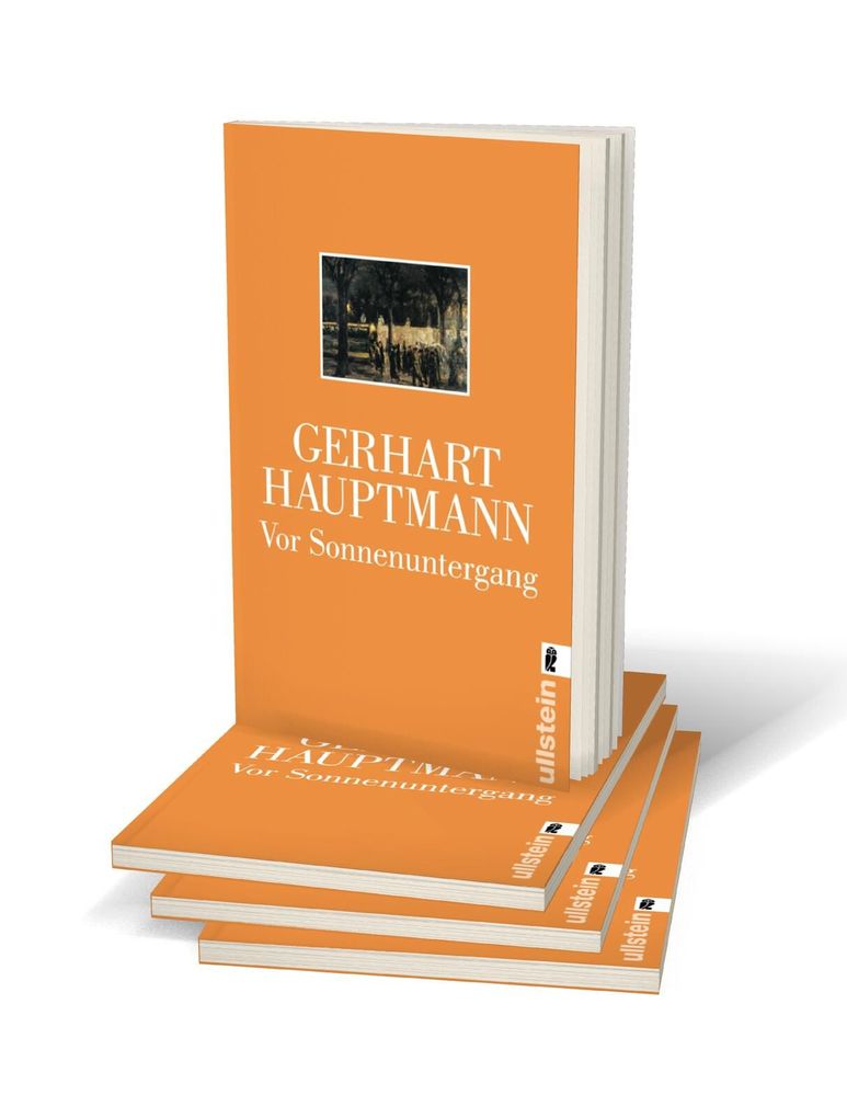 Weitere Ansicht: Vor Sonnenuntergang | Gerhart Hauptmann