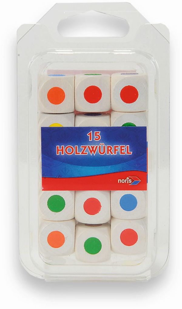 Weitere Ansicht: 15 Holz Farbwürfel