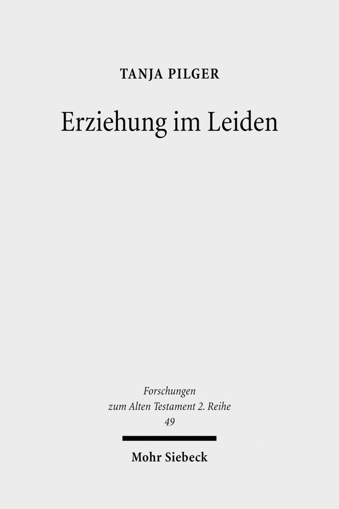 Produktbild: Erziehung im Leiden | Tanja Pilger