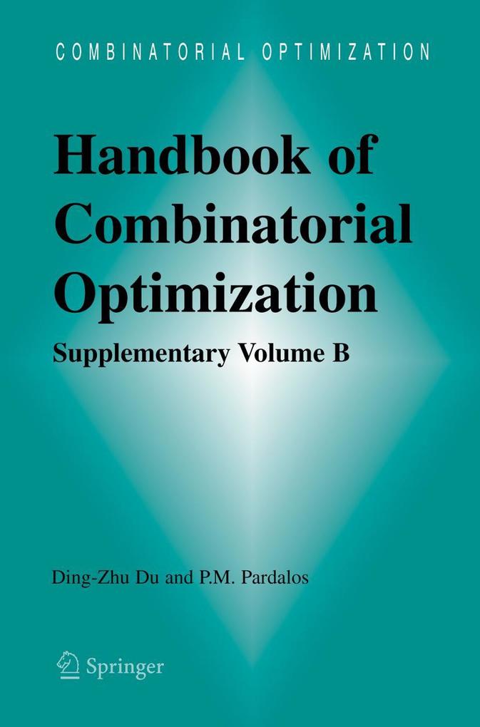 Produktbild: Handbook of Combinatorial Optimization | Ding-Zhu Du, Panos M Pardalos