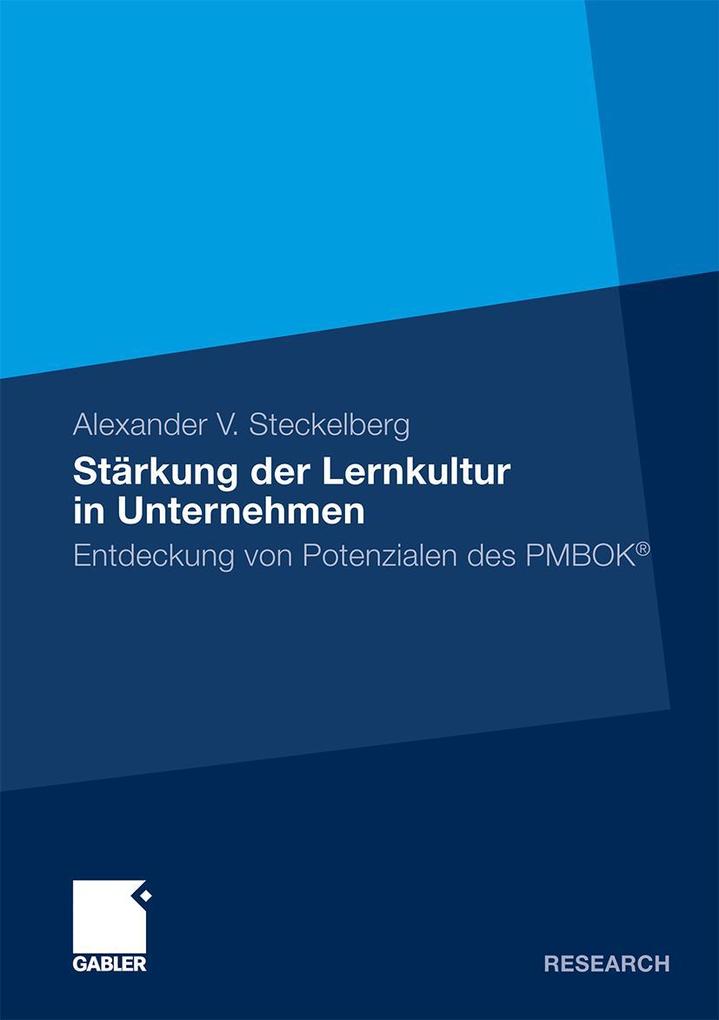 Produktbild: Stärkung der Lernkultur in Unternehmen | Alexander V. Steckelberg