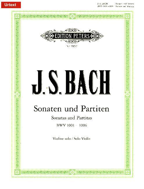 Sonaten und Partiten für Violine solo BWV 1001-1006 / URTEXT als Buch (kartoniert)