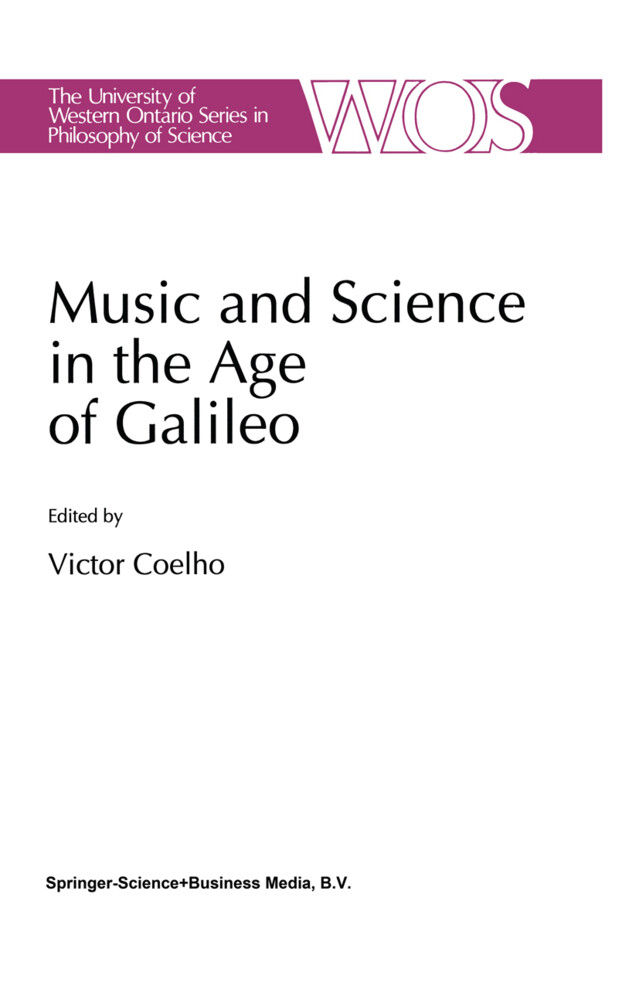 Music and Science in the Age of Galileo als Buch (kartoniert)