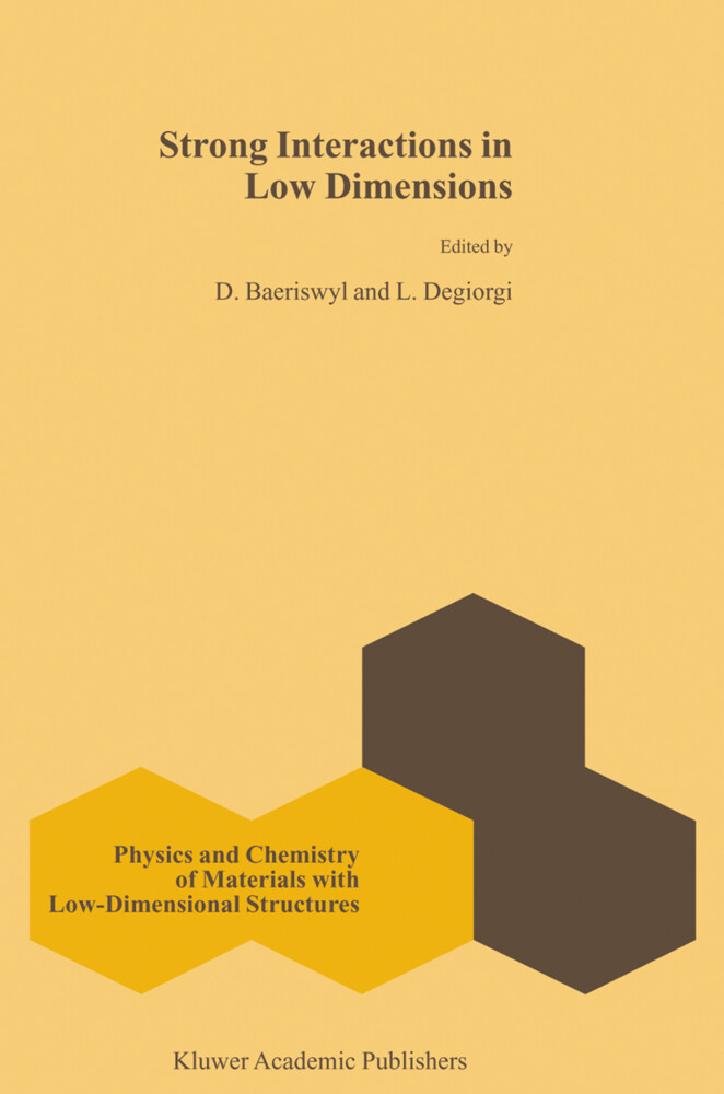 Strong Interactions in Low Dimensions als Taschenbuch