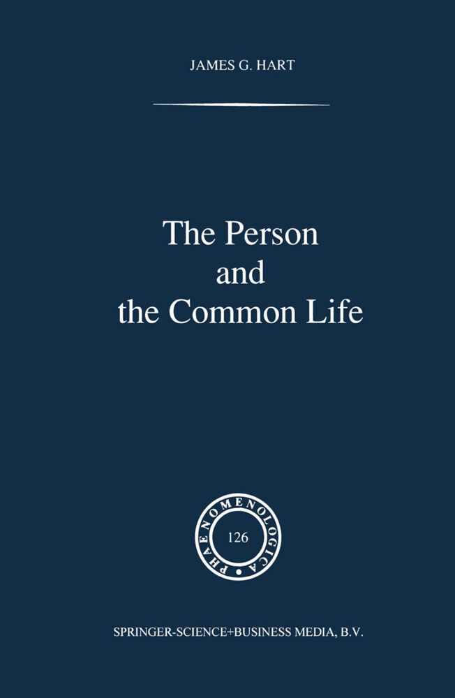 The Person and the Common Life als Taschenbuch