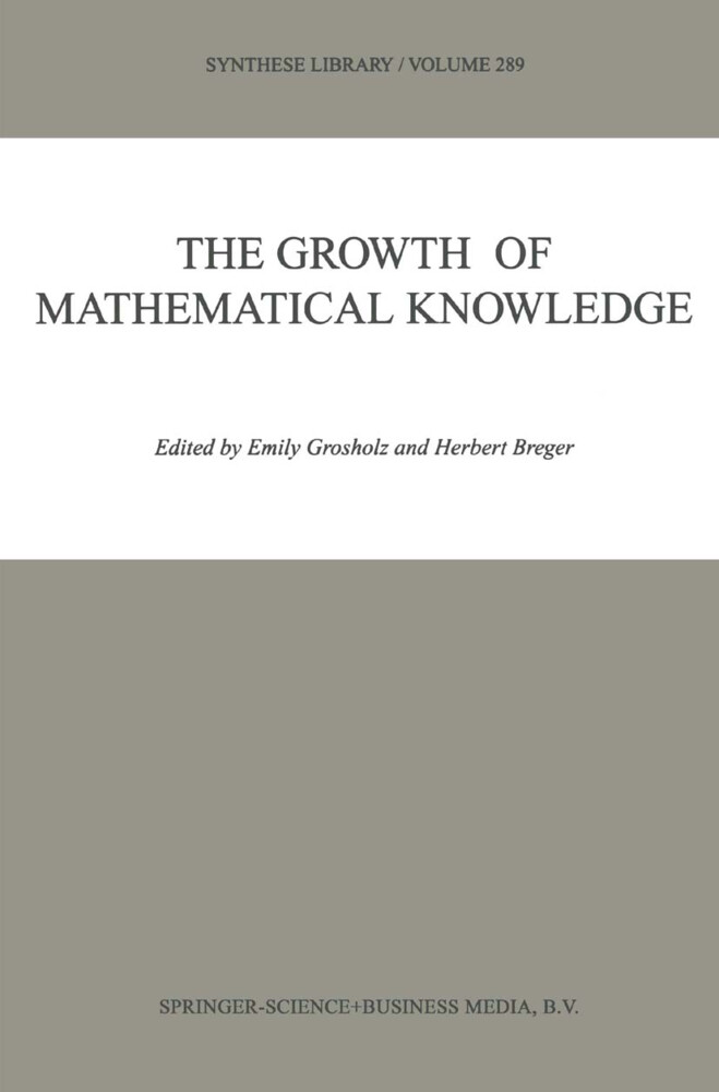 The Growth of Mathematical Knowledge als Taschenbuch