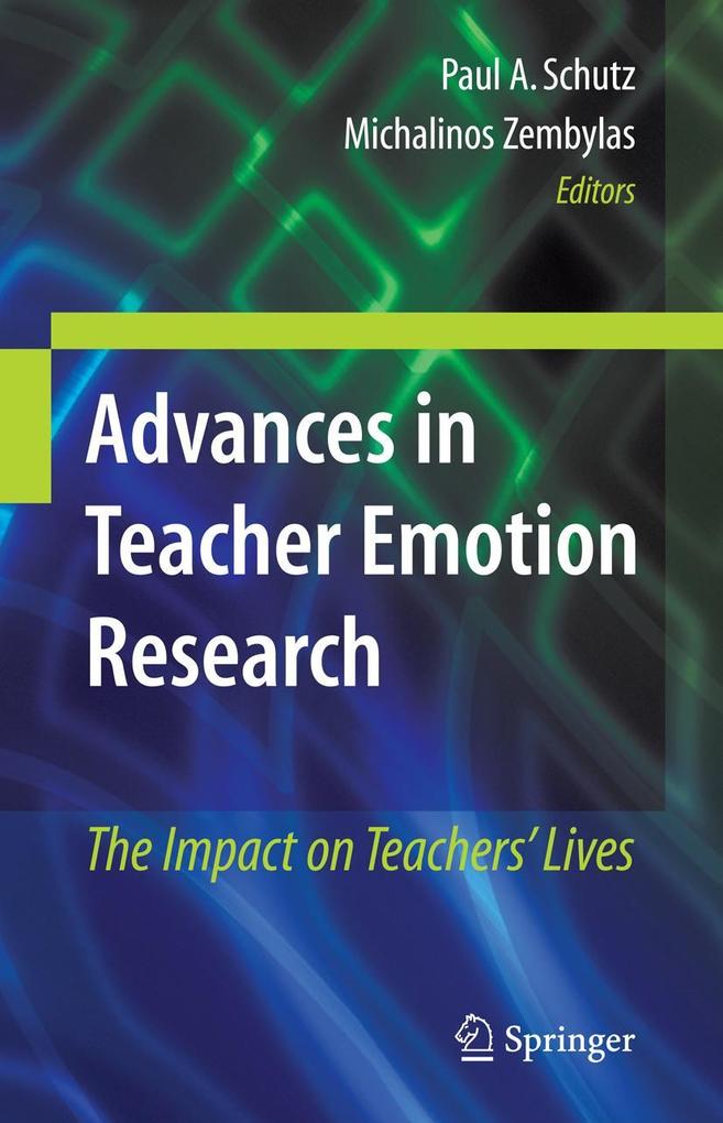 Produktbild: Advances in Teacher Emotion Research