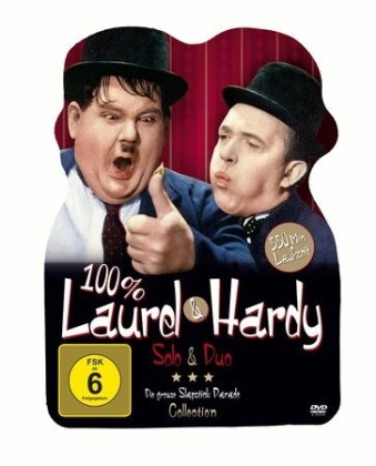 100 % Laurel & Hardy - Solo & Duo, 2 DVDs als DVD
