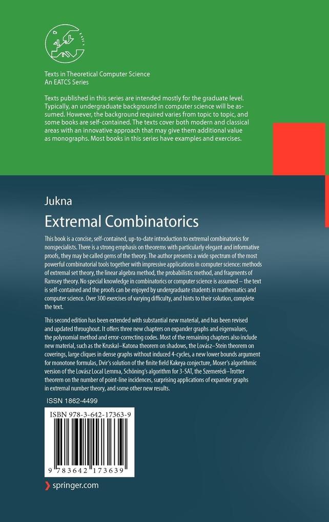 Weitere Ansicht: Extremal Combinatorics | Stasys Jukna