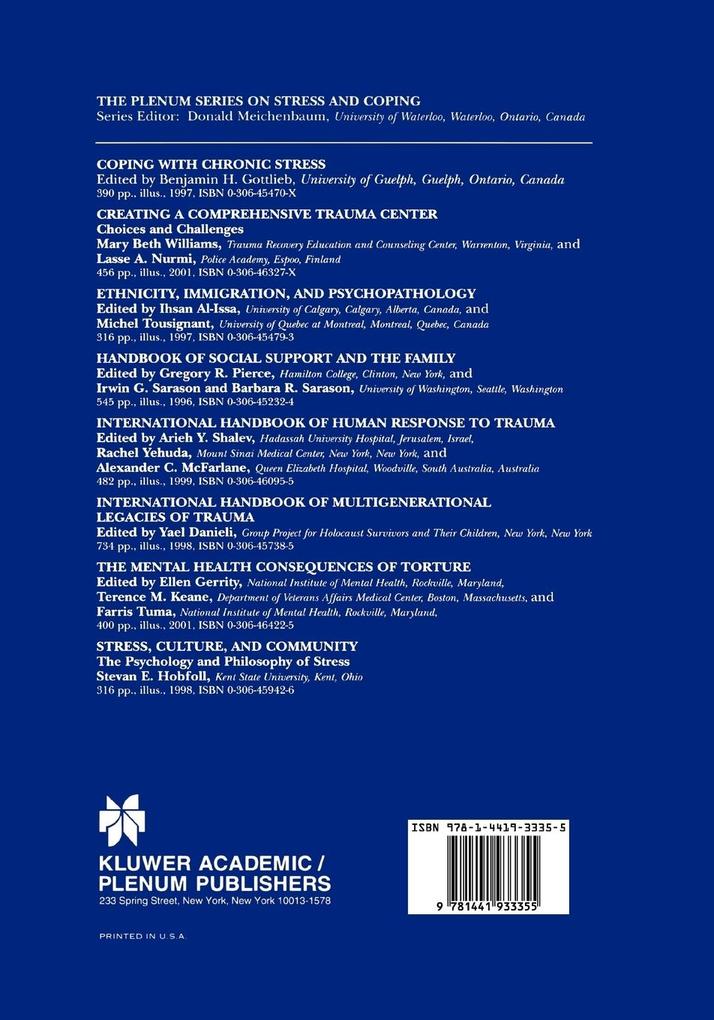 Weitere Ansicht: Creating a Comprehensive Trauma Center | Lasse A. Nurmi, Mary Beth Williams