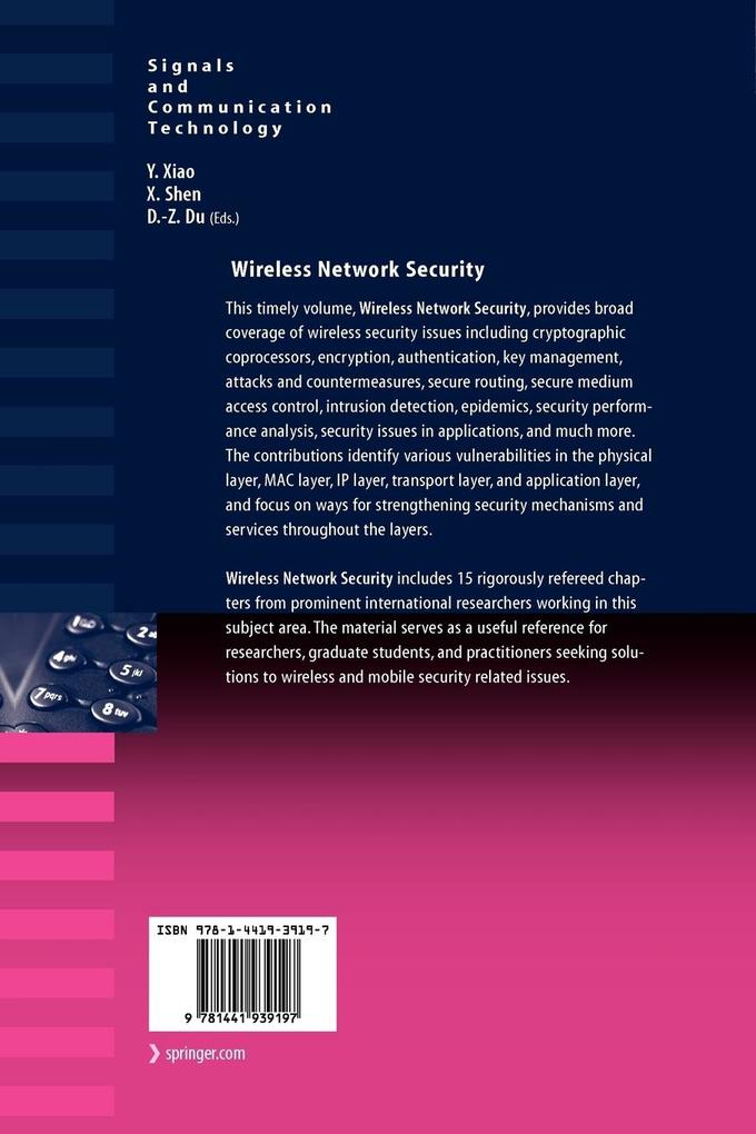 Weitere Ansicht: Wireless Network Security
