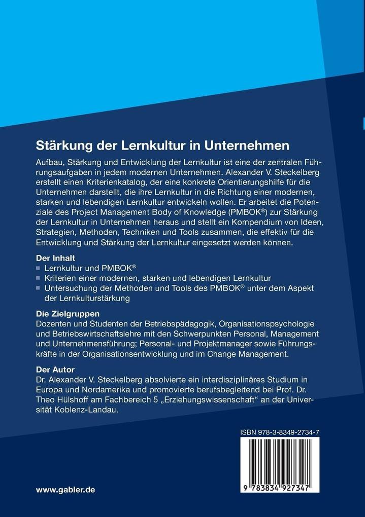 Weitere Ansicht: Stärkung der Lernkultur in Unternehmen | Alexander V. Steckelberg