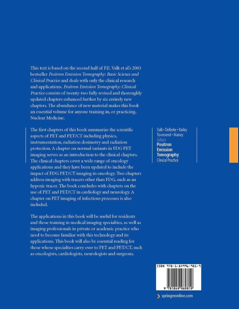 Weitere Ansicht: Positron Emission Tomography