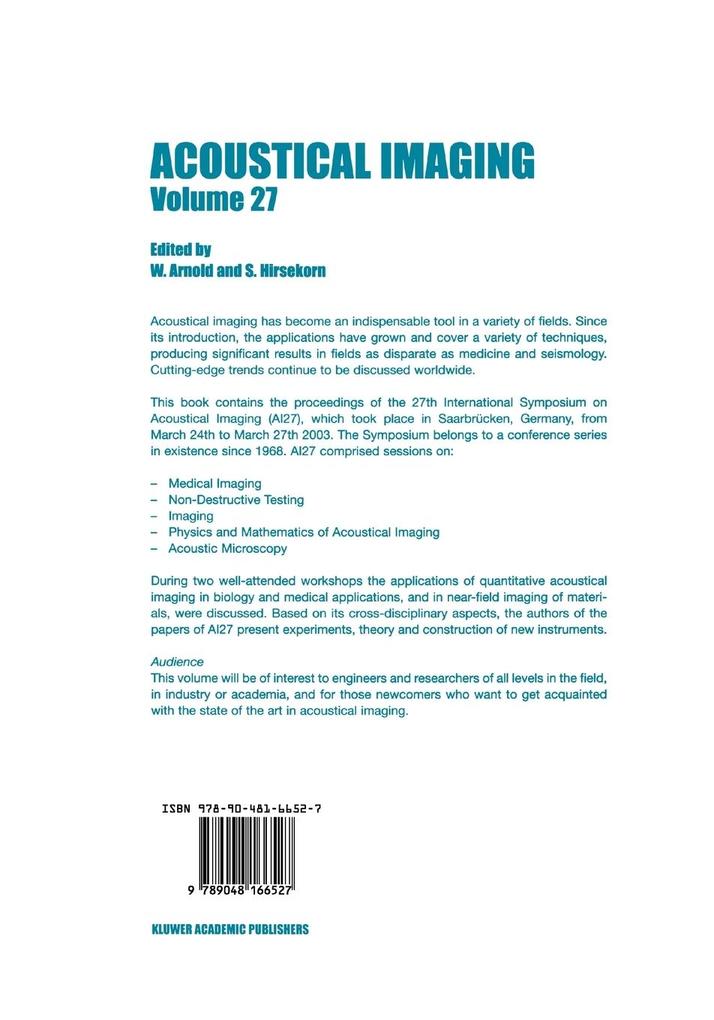 Weitere Ansicht: Acoustical Imaging