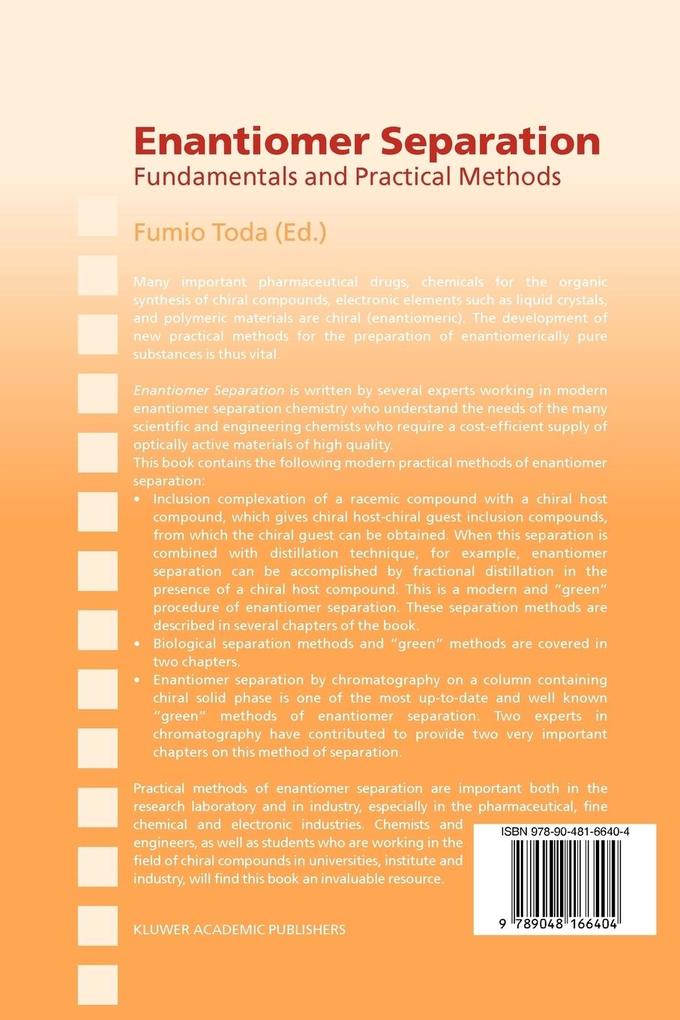 Weitere Ansicht: Enantiomer Separation