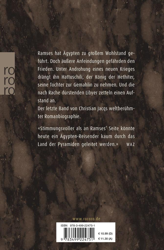 Weitere Ansicht: Ramses: Im Schatten der Akazie | Christian Jacq