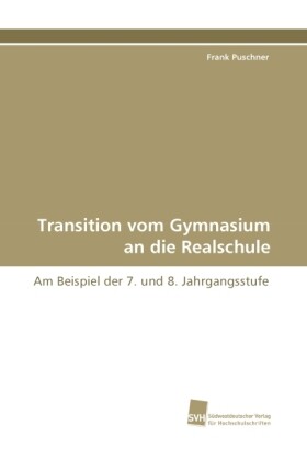 Transition vom Gymnasium an die Realschule als Buch (kartoniert)