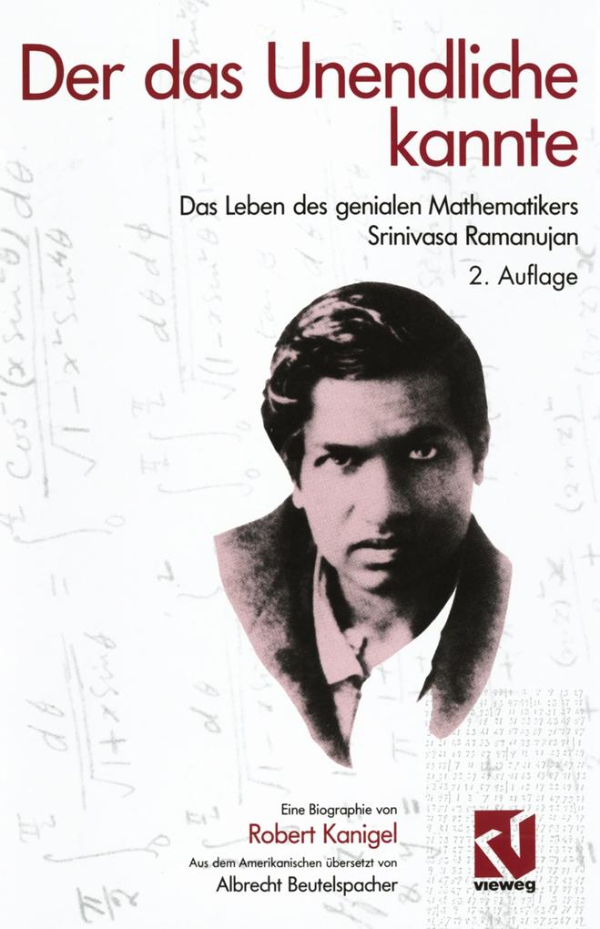 Produktbild: Der das Unendliche kannte | Robert Kanigel